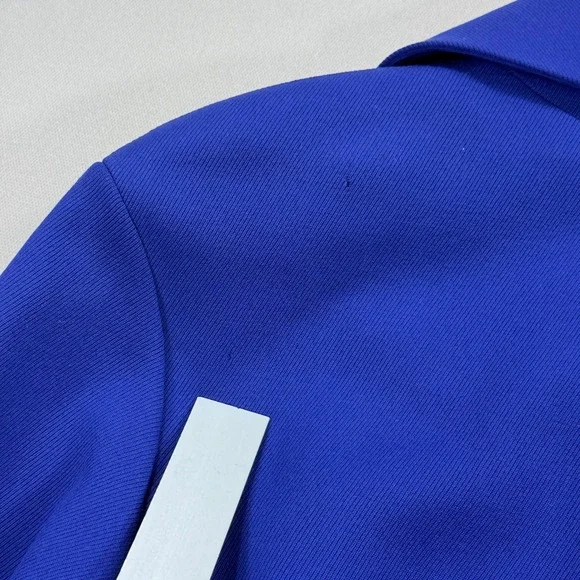 Thierry Mugler Jacket Women's Sz‎ 44 Royal Blue Blazer Wool Made in Italy - Picture 13 of 14